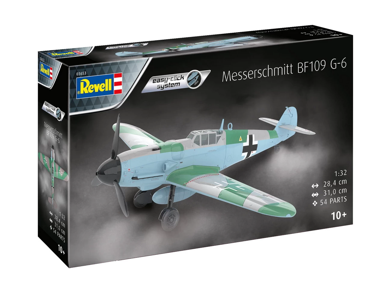 Revell 03653 - Messerschmitt Bf109G-6 - Easy Click 4 Revell 03653 - Messerschmitt Bf109G-6 - Easy Click – Bild 2