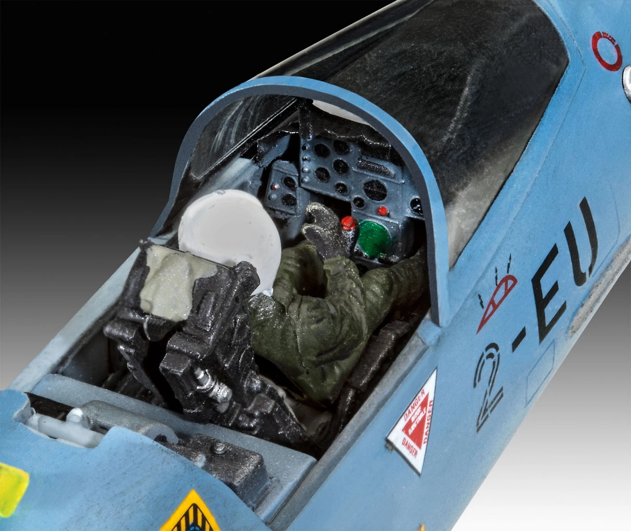 Revell 03813 - Dassault Mirage 2000 C 8 Revell 03813 - Dassault Mirage 2000 C – Bild 6