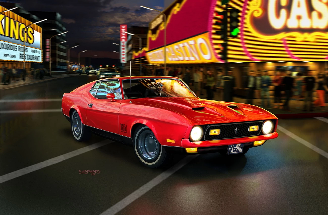 Revell 05664 - Geschenkset James Bond Ford Mustang Mach I 5 Revell 05664 - Geschenkset James Bond Ford Mustang Mach I – Bild 3