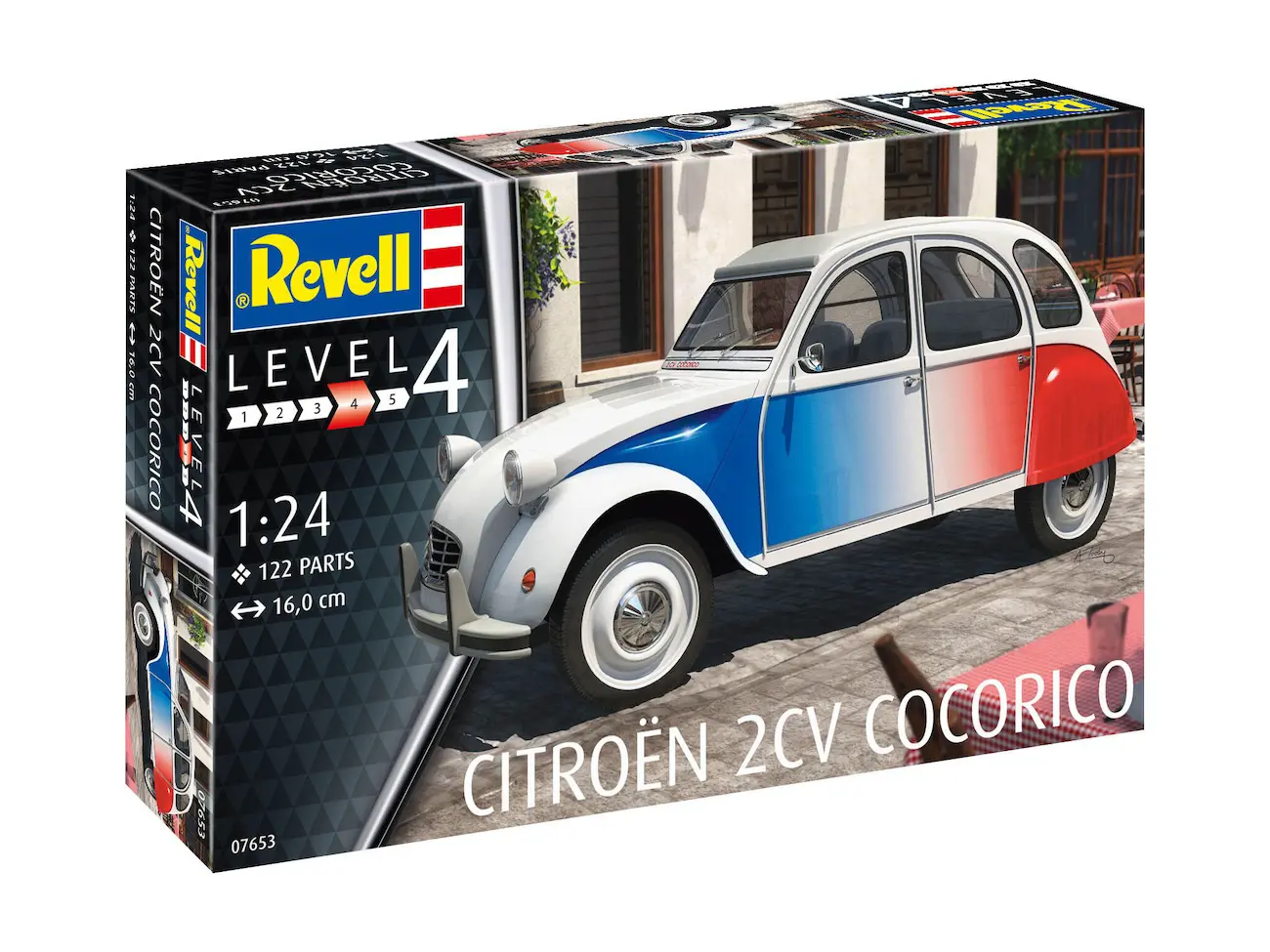 Revell 07653 - Citroen 2CV Cocorico 6 Revell 07653 - Citroen 2CV Cocorico – Bild 4