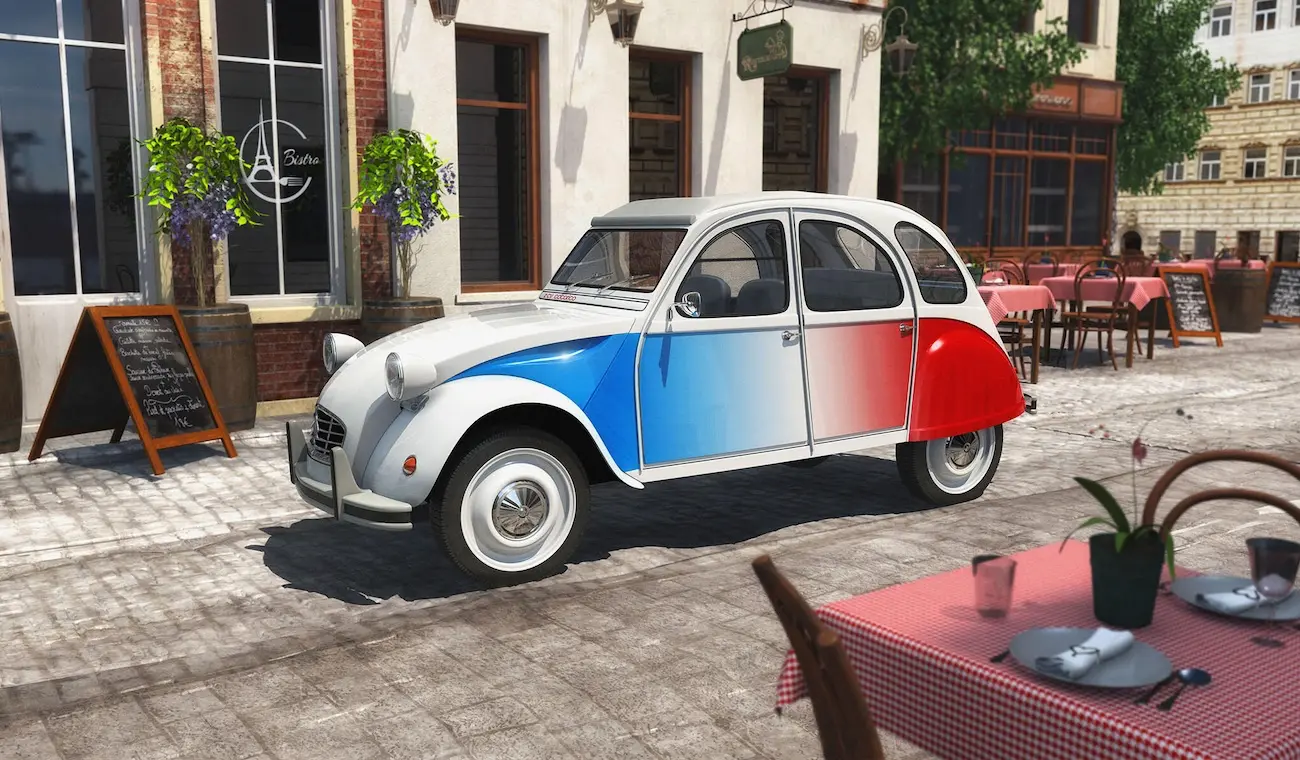 Revell 07653 - Citroen 2CV Cocorico 7 Revell 07653 - Citroen 2CV Cocorico – Bild 5