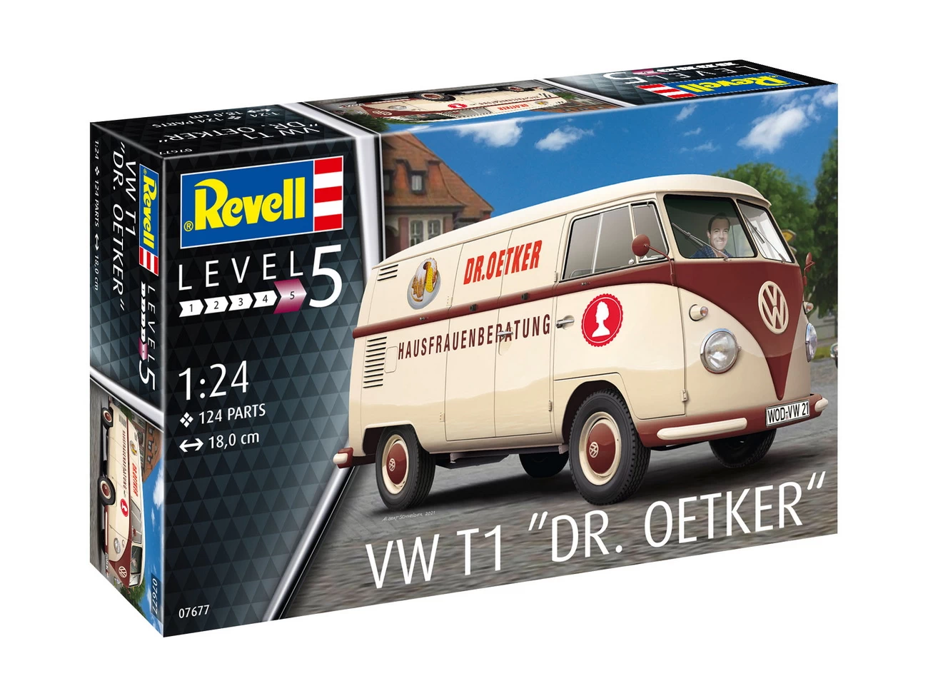 Revell 07677 - VW T1 Dr. Oetker - Lieferwagen Modell 6 Revell 07677 - VW T1 Dr. Oetker - Lieferwagen Modell – Bild 4