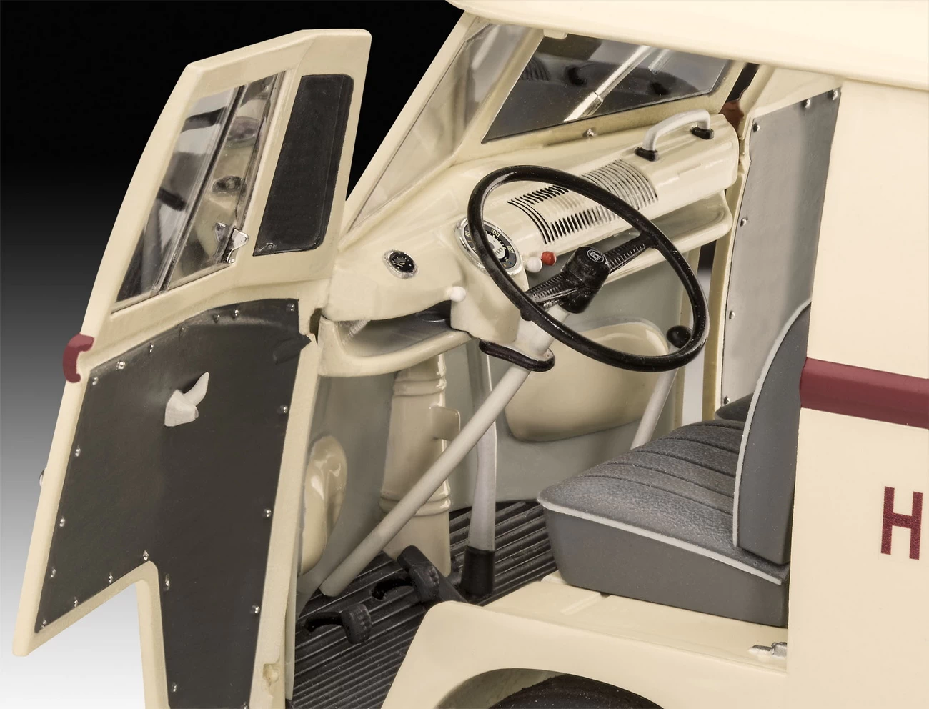 Revell 07677 - VW T1 Dr. Oetker - Lieferwagen Modell 4 Revell 07677 - VW T1 Dr. Oetker - Lieferwagen Modell – Bild 2