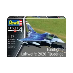Revell 03843 - Eurofighter Luftwaffe 2020 Quadriga - Flugzeug Modell -Revell eurofighter luftwaffe 2020 quadriga revell