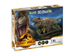 Revell 00241 - Jurassic World Dominion - T-Rex - 3D Puzzle -Revell revell 00241 jurassic world dominion t rex