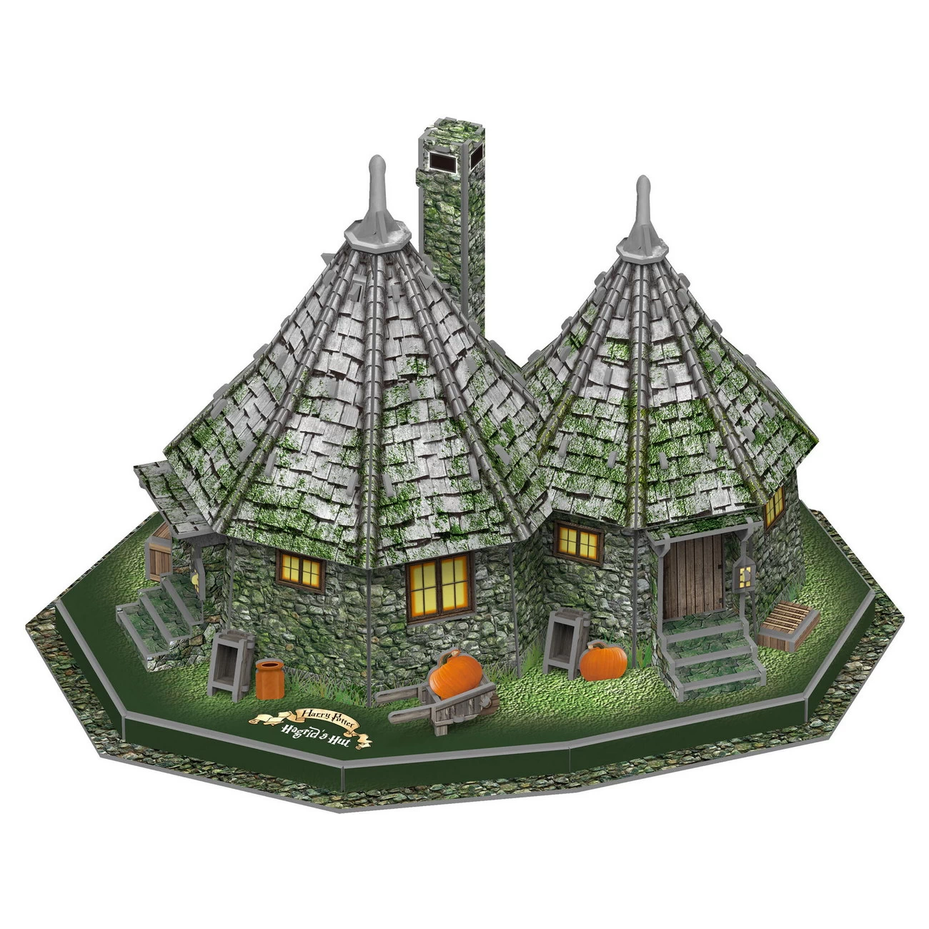 Revell 00305 - Harry Potter Hagrids Hütte - 3D Puzzle 4 Revell 00305 - Harry Potter Hagrids Hütte - 3D Puzzle – Bild 2