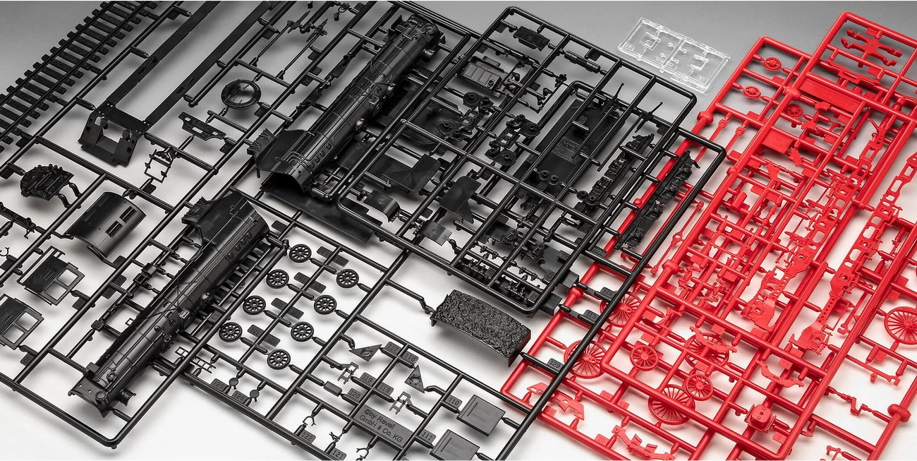 Revell 02171 - Schnellzuglokomotive BR 02 & Tender 2'2'T30 3 Revell 02171 - Schnellzuglokomotive BR 02 & Tender 2'2'T30