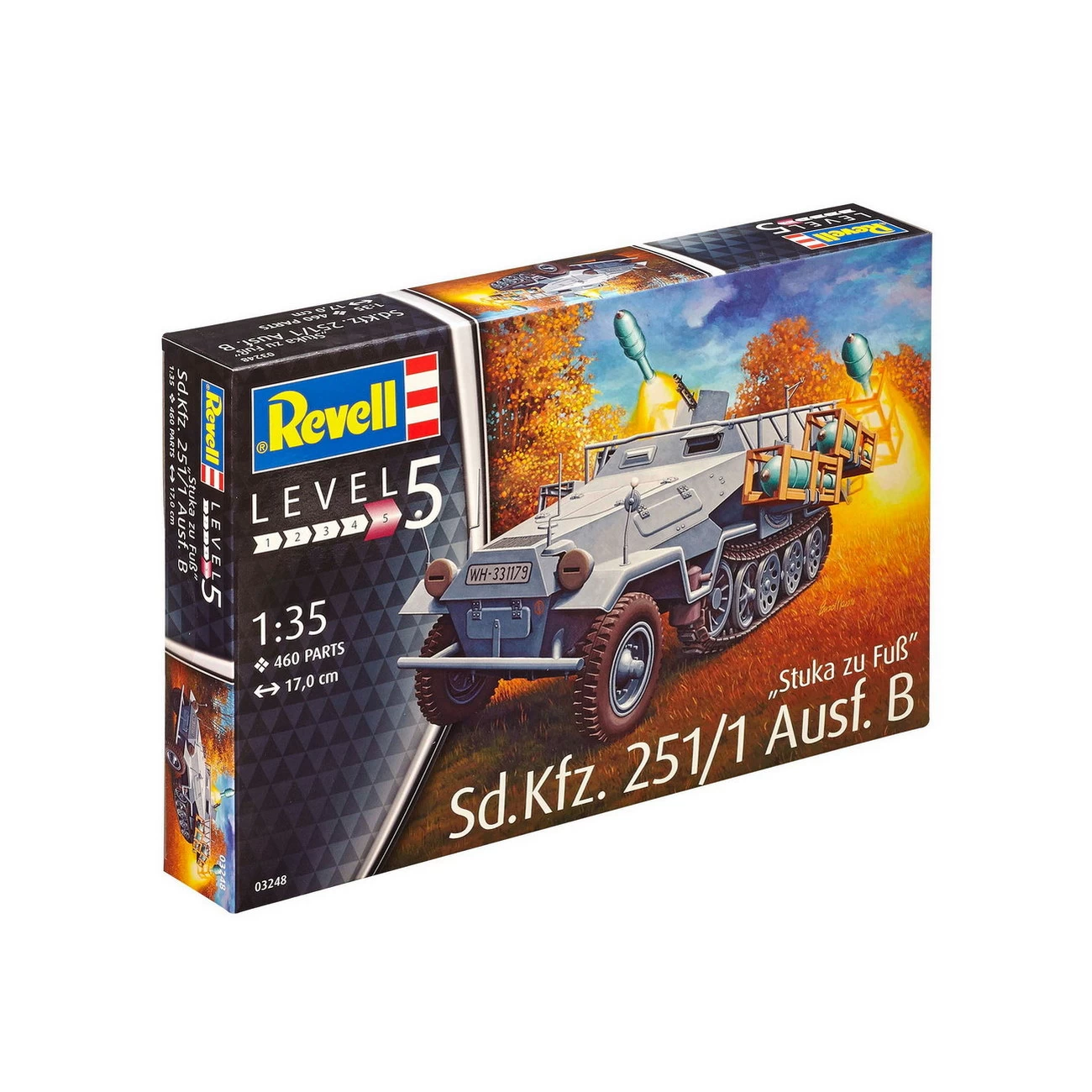 Revell 03248 - Sd.Kfz. 251/1 Ausf.B Stuka Zu Fuß 4 Revell 03248 - Sd.Kfz. 251/1 Ausf.B Stuka Zu Fuß – Bild 2