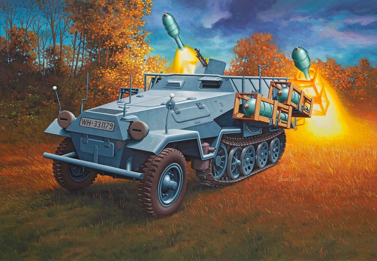 Revell 03248 - Sd.Kfz. 251/1 Ausf.B Stuka Zu Fuß 6 Revell 03248 - Sd.Kfz. 251/1 Ausf.B Stuka Zu Fuß – Bild 4