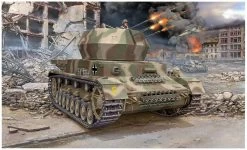 Revell 03267 - Flakpanzer IV Wirbelwind - Modell -Revell revell 03267 flakpanzer iv wirbelwind