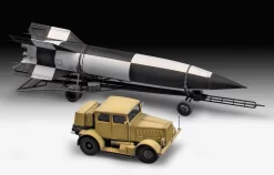 Revell 03310 - SS-100 Gigant + Transporter + V2 / A4 Rakete Modell -Revell revell 03310 ss 100 gigant transporter v2 a4 modell