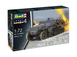 Revell 03324 - SdKfz 251 1 Ausf C Mit Wurfrahmen 4 -Revell revell 03324 sdkfz 251 1 wurfrahmen