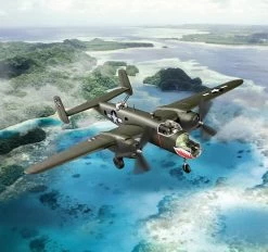 Revell 03650 - B-25 Mitchell - Easy-click Flugzeug Modell -Revell revell 03650 b 25 mitchell flugzeug modell