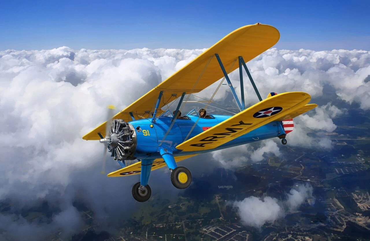 REVELL 03837 1:32 Stearman PT-17 Kaydet 4 REVELL 03837 1:32 Stearman PT-17 Kaydet – Bild 2