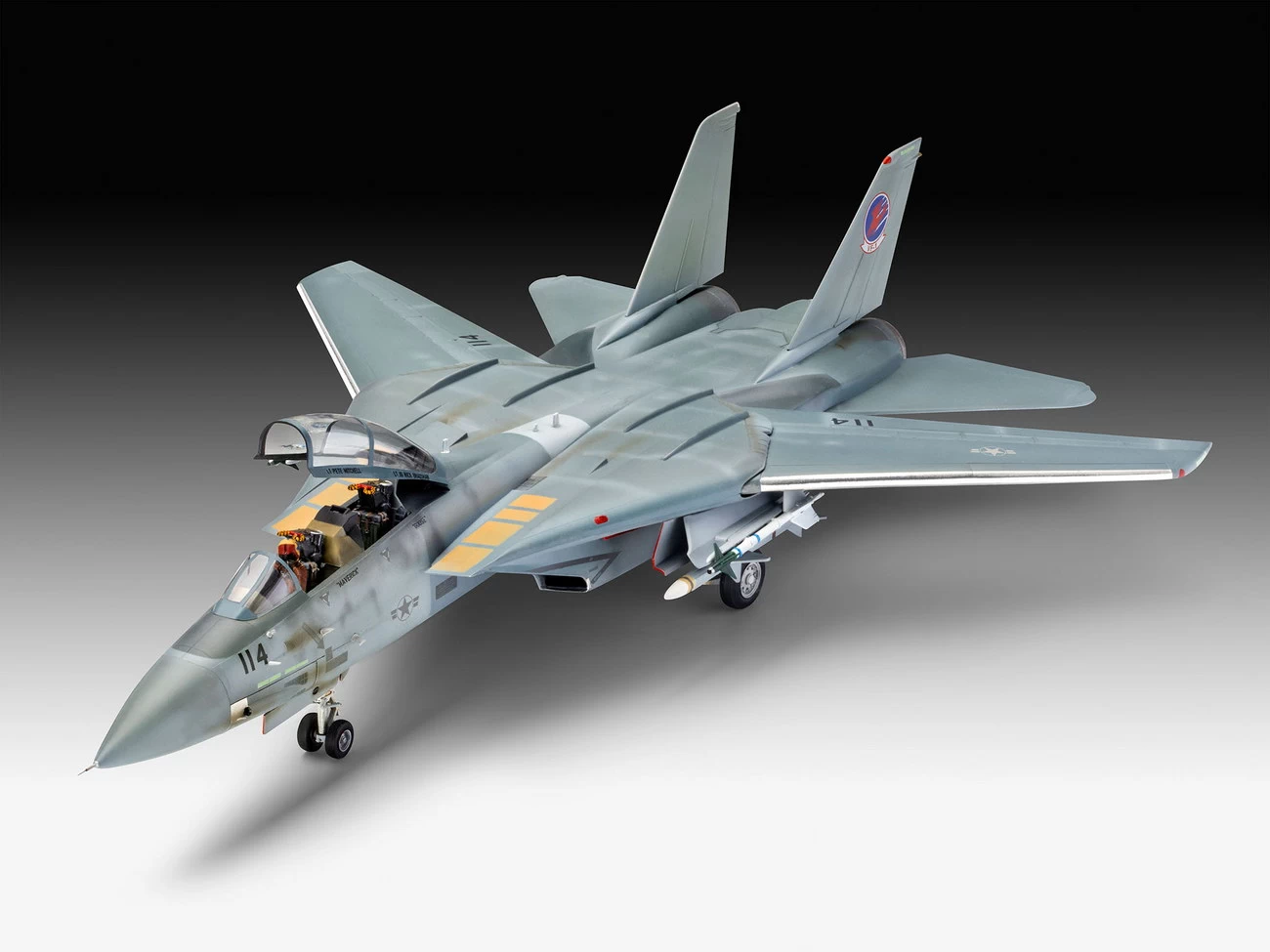 Revell 03865 - F-14 A Tomcat Top Gun 5 Revell 03865 - F-14 A Tomcat Top Gun – Bild 3