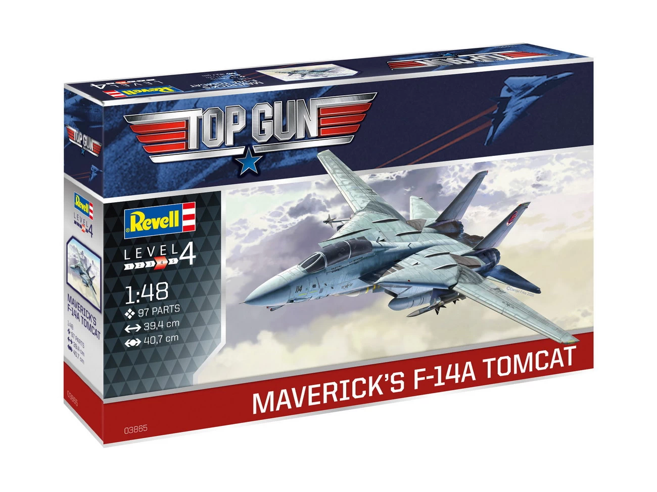 Revell 03865 - F-14 A Tomcat Top Gun 6 Revell 03865 - F-14 A Tomcat Top Gun – Bild 4