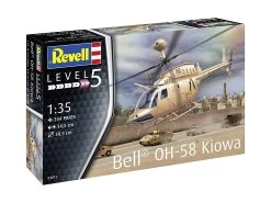 Revell 03871 - Bell OH-58 KiowaModell Helikopter -Revell revell 03871 bell oh 58 kiowa