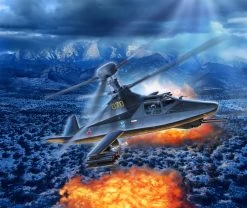 Revell 03889 - Kamov Ka-58 Stealth Helicopter - Hubschrauber Modell -Revell revell 03889 kamov ka 58 stealth helicopter hubschrauber modell