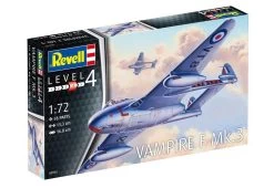 Revell 03934 - Vampire F Mk.3 -Revell revell 03934 vampire f mk 3 flugzeug