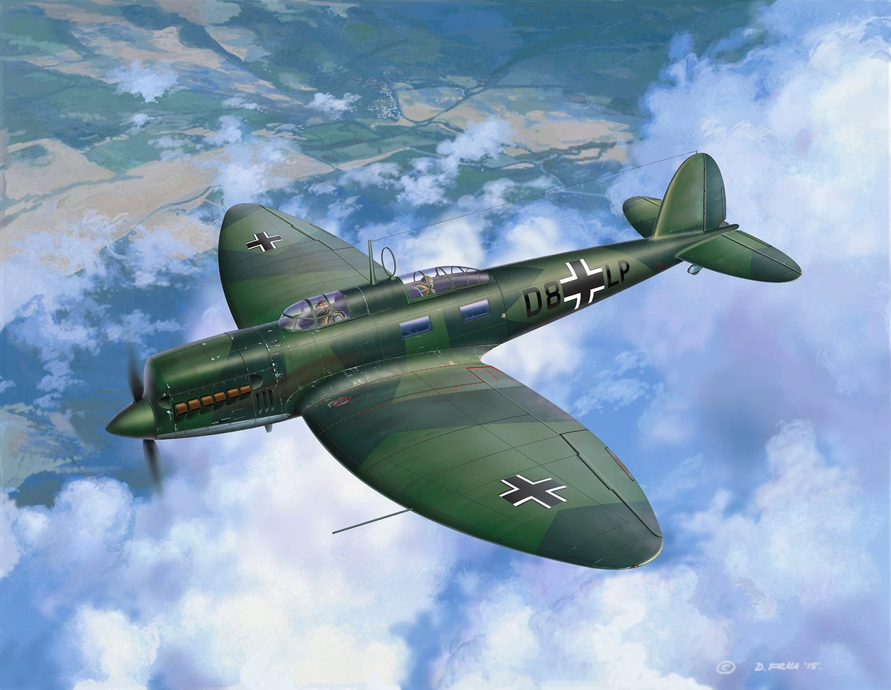 Revell 03962 - Heinkel He70 F-2 3 Revell 03962 - Heinkel He70 F-2