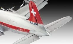 Revell 04947 - DC-4 Balair / Iceland Airways 14 Revell 04947 - DC-4 Balair / Iceland Airways -Revell revell 04947 dc 4 balair leitwerk