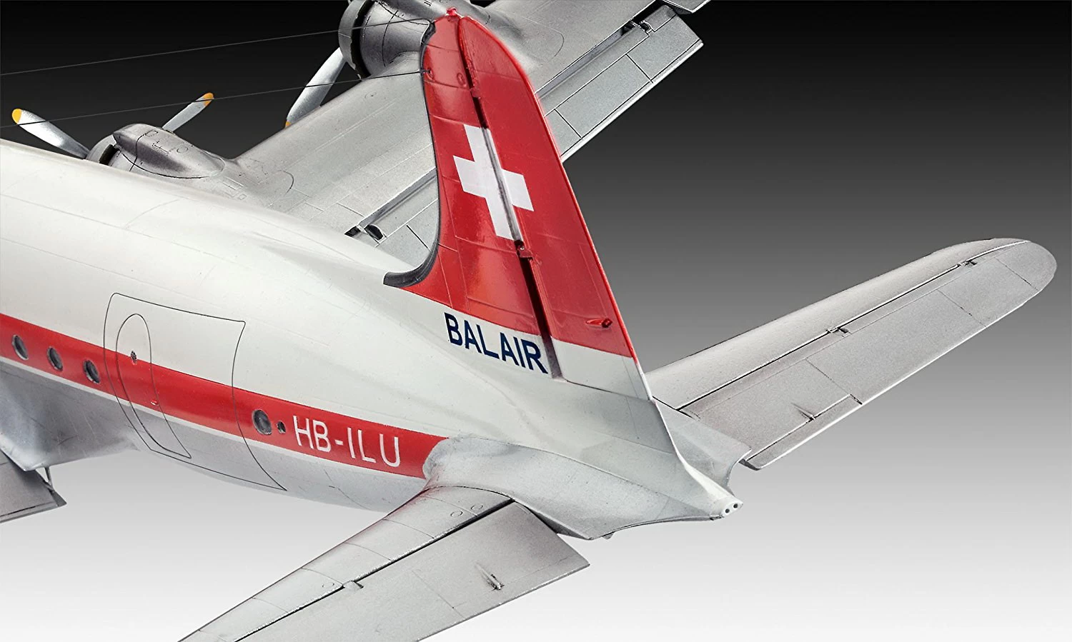 Revell 04947 - DC-4 Balair / Iceland Airways 8 Revell 04947 - DC-4 Balair / Iceland Airways – Bild 6