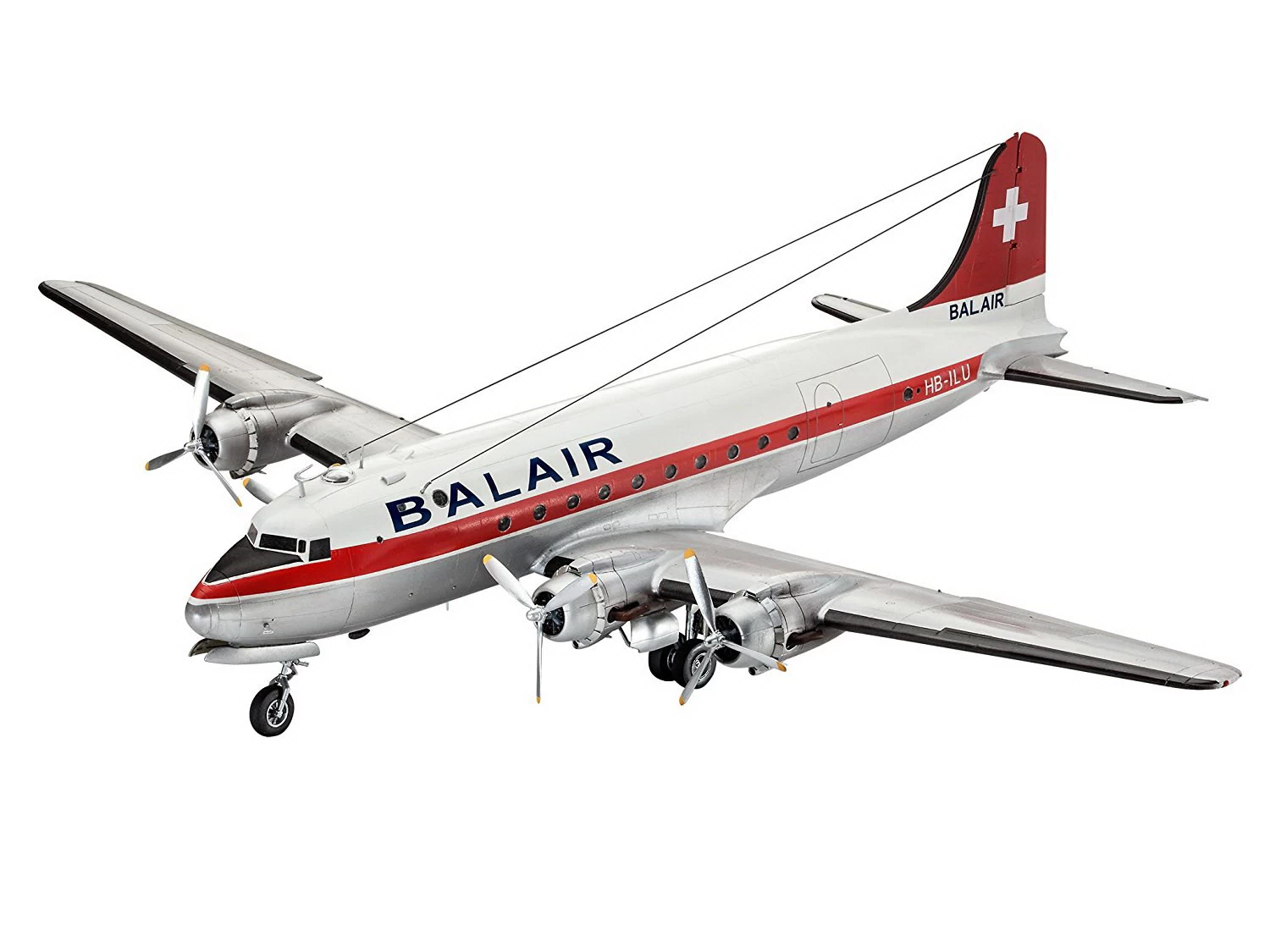 Revell 04947 - DC-4 Balair / Iceland Airways 9 Revell 04947 - DC-4 Balair / Iceland Airways – Bild 7