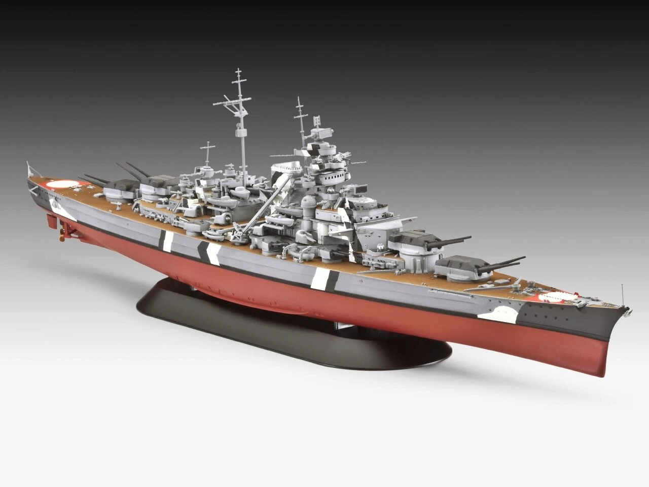 REVELL 05098 1:700 Battleship Bismarck 10 REVELL 05098 1:700 Battleship Bismarck – Bild 8