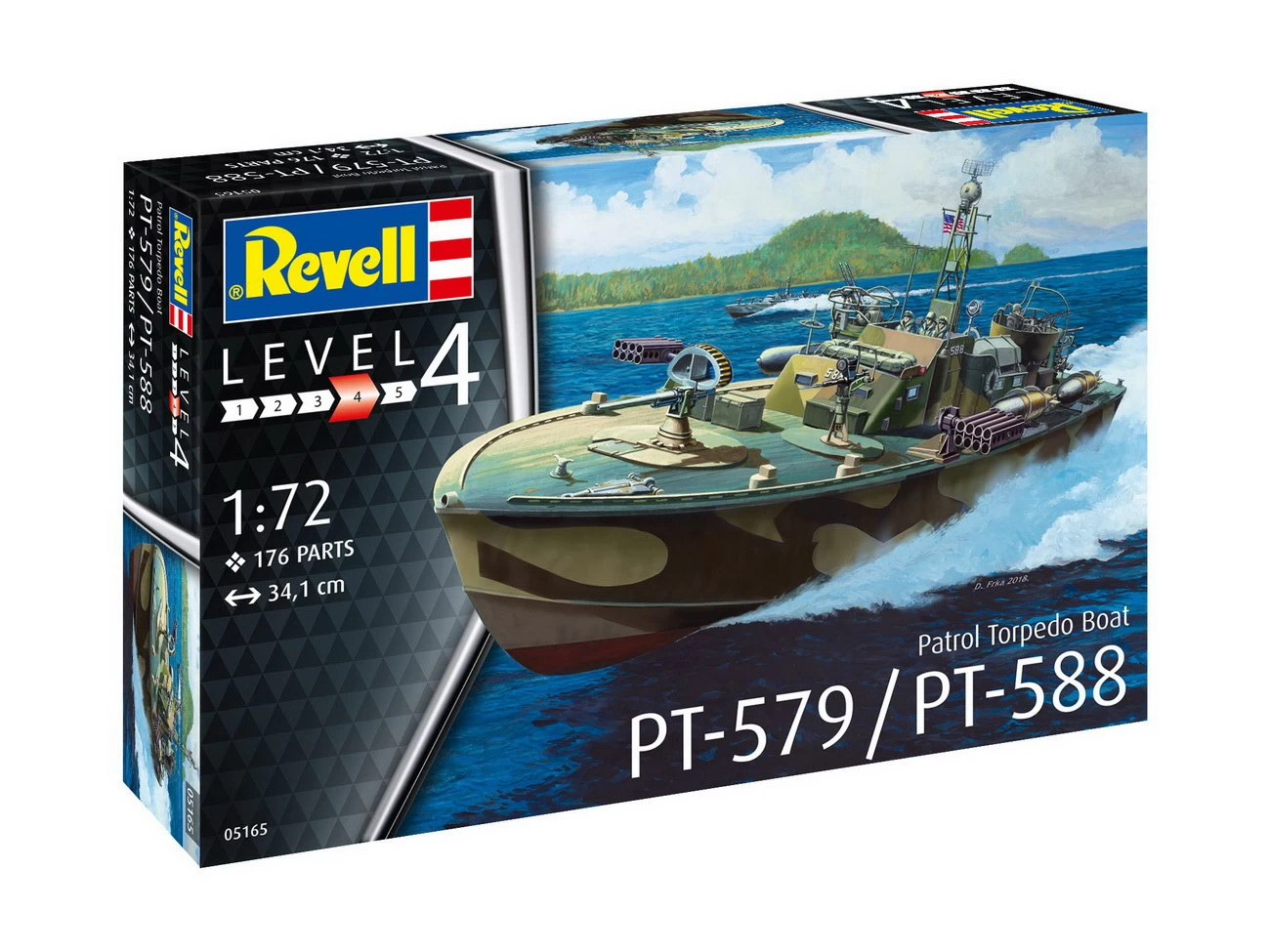 Revell 05165 - Patrol Torpedo Boat PT-588/PT 3 Revell 05165 - Patrol Torpedo Boat PT-588/PT