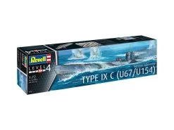 REVELL 05166 1:72 German Submarine Type IXC U67/U154