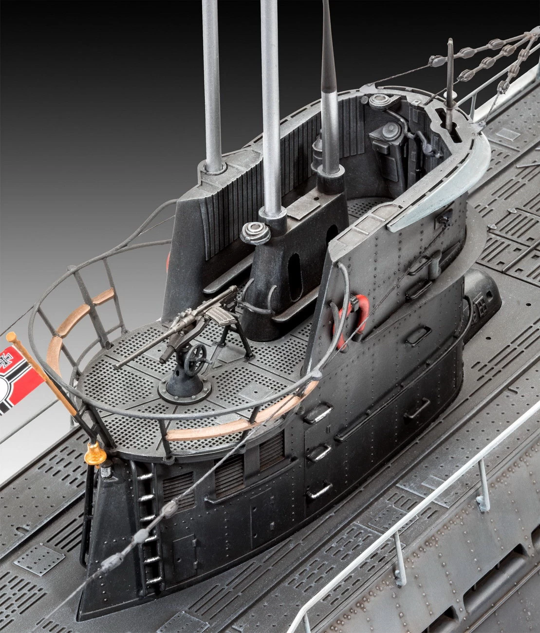 Revell 05166 - Deutsches U-Boot TYP IXC U67 U154 Modell 9 Revell 05166 - Deutsches U-Boot TYP IXC U67 U154 Modell – Bild 7
