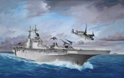 REVELL 05178 1:700 Assault Carrier USS WASP CLASS -Revell revell 05178 1 700 assault carrier uss wasp class 2