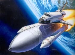 REVELL 05674 1:144 Geschenkset Space Shuttle & Booster Rockets, 40th. Anniversary -Revell revell 05674 1 144 geschenkset space shuttle booster rockets 40th anniversary 2