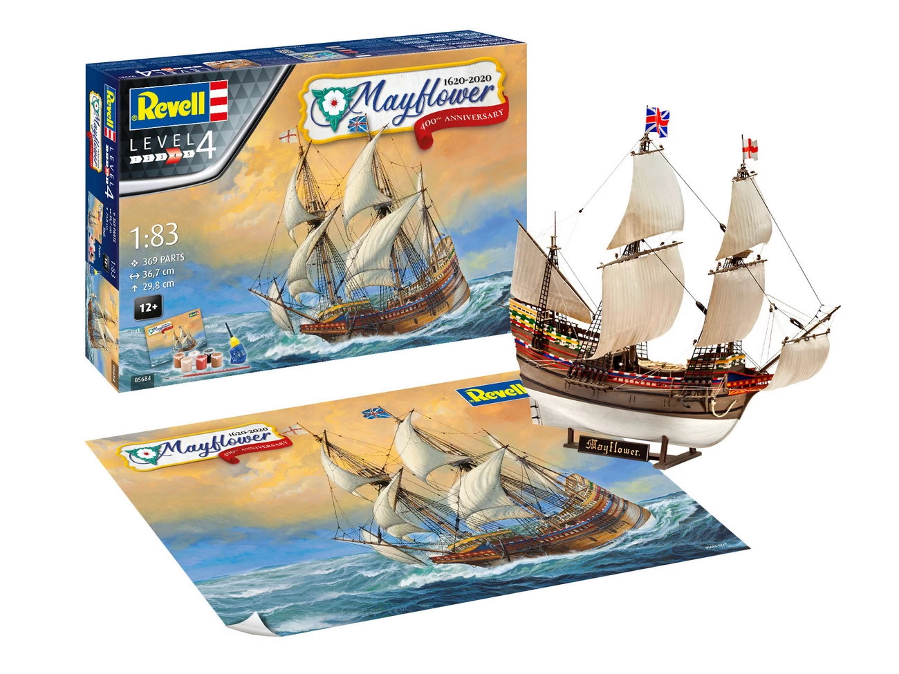 Revell 05684 - Mayflower Geschenkset 400 Jahre 9 Revell 05684 - Mayflower Geschenkset 400 Jahre – Bild 7
