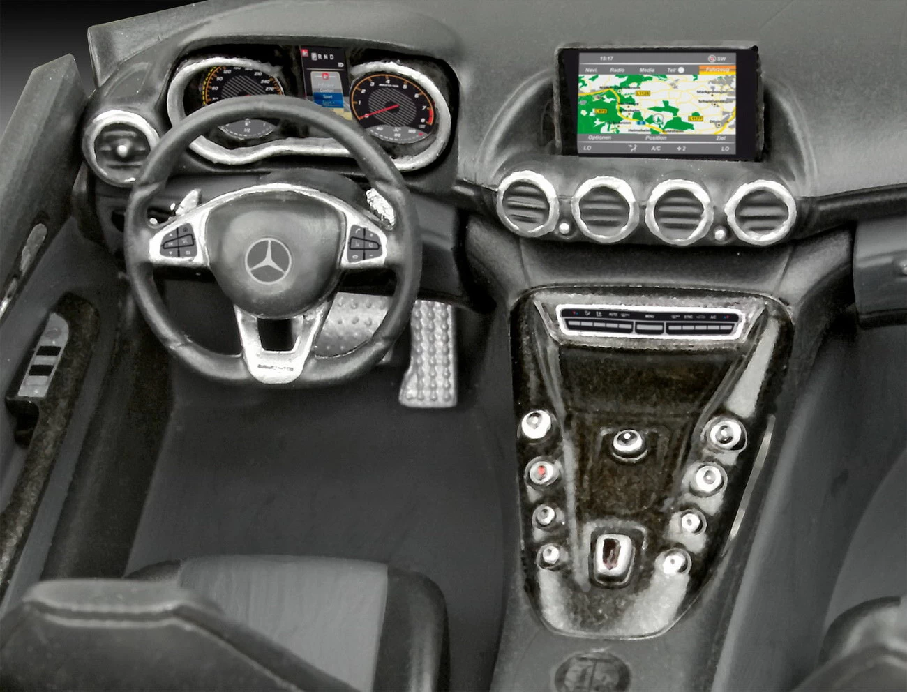 Revell 07028 - Mercedes-AMG GT - Auto Modell 9 Revell 07028 - Mercedes-AMG GT - Auto Modell – Bild 7