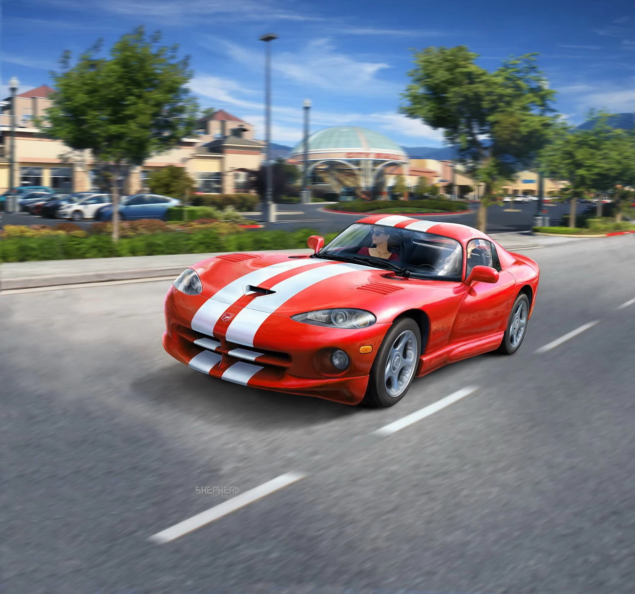 Revell 07040 - Dodge Viper GTS - Modell Auto 3 Revell 07040 - Dodge Viper GTS - Modell Auto