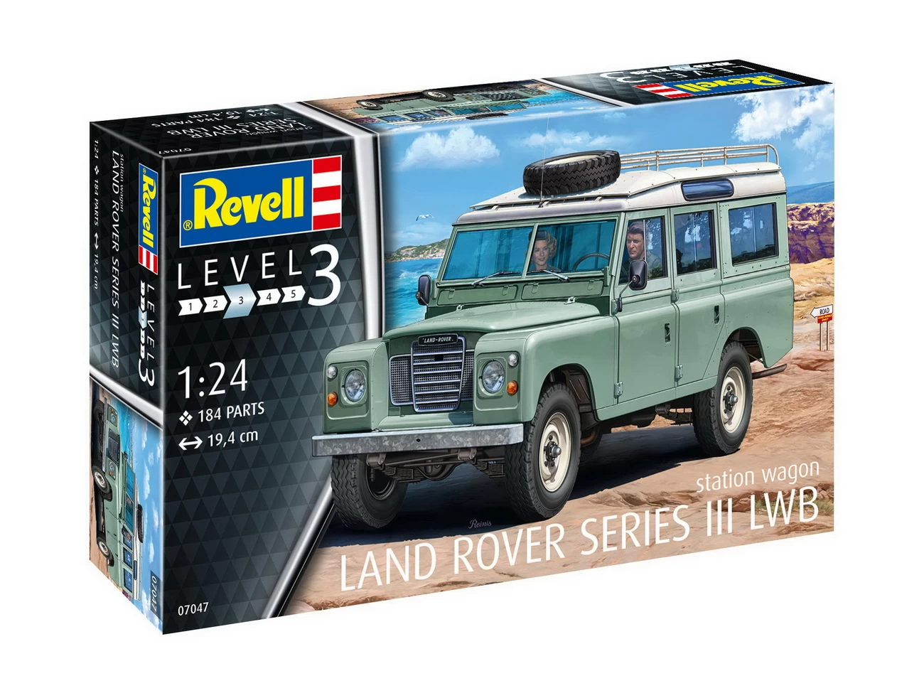 Revell 07047 - Land Rover Series III- Auto Modell 5 Revell 07047 - Land Rover Series III- Auto Modell – Bild 3