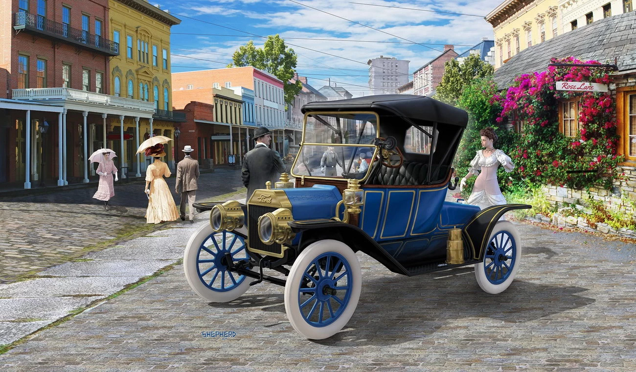 Revell 07661 - Ford T Modell Roadster 1913 - Auto Modell 8 Revell 07661 - Ford T Modell Roadster 1913 - Auto Modell – Bild 6