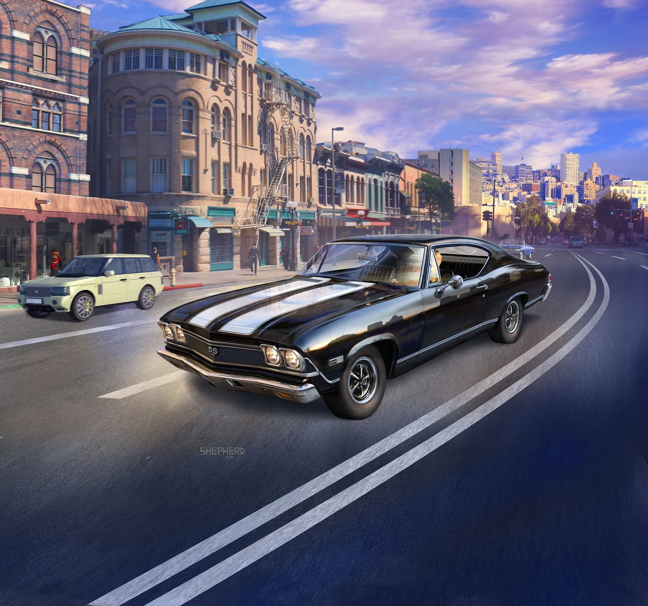 Revell 07662 - 1968 Chevy Chevelle SS 396 - Auto Modell 3 Revell 07662 - 1968 Chevy Chevelle SS 396 - Auto Modell