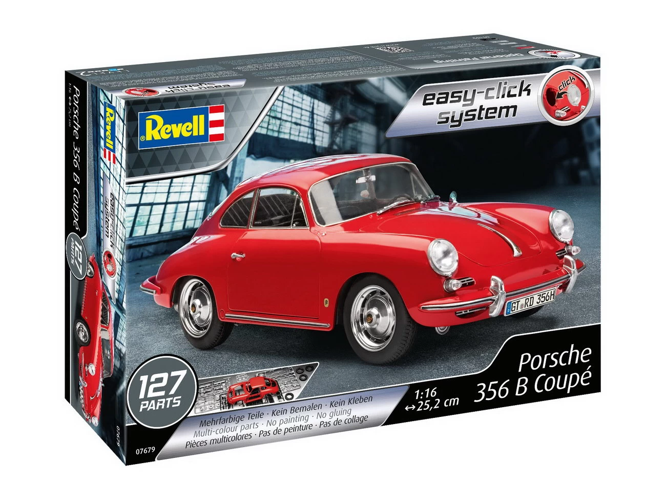 Revell 07679 - Porsche 356 Coupe - Auto Modell Easy Click 6 Revell 07679 - Porsche 356 Coupe - Auto Modell Easy Click – Bild 4
