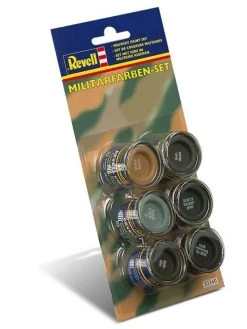 REVELL 32340 Email Color Militärfarben-set, 6 X 14 Ml