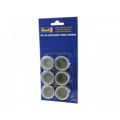 REVELL 32343 Couleurs Avions 6 Pots - Email Flugzeugfarbenset 6 X 14 Ml