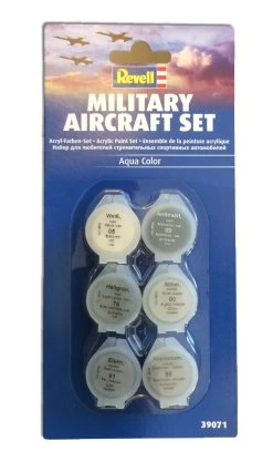 Revell Aqua Farben-Set Militärflugzeuge (39071)