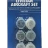 Revell Aqua Farben-Set Zivilflugzeuge (39072)