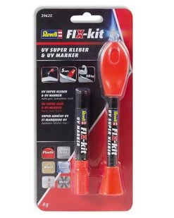 Revell 39625 - UV Super Kleber & UV Marker -Revell revell 39625 uv superkleber