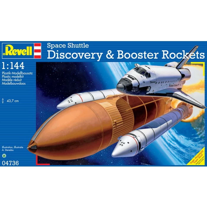 Revell 04736 - Space Shuttle Discovery U. Booster 4 Revell 04736 - Space Shuttle Discovery U. Booster – Bild 2