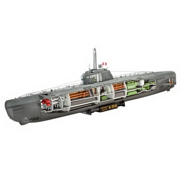 Revell 05078 - U-Boot Typ XXI Mit Interieur