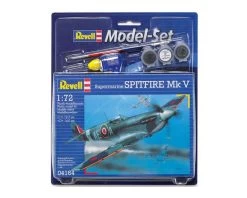REVELL 64164 1:72 Model Set Spitfire Mk V