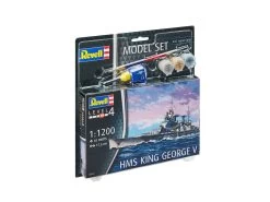 REVELL 65161 1:1200 Model Set HMS King George V