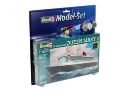 REVELL 65808 1:1200 Model Set Queen Mary 2